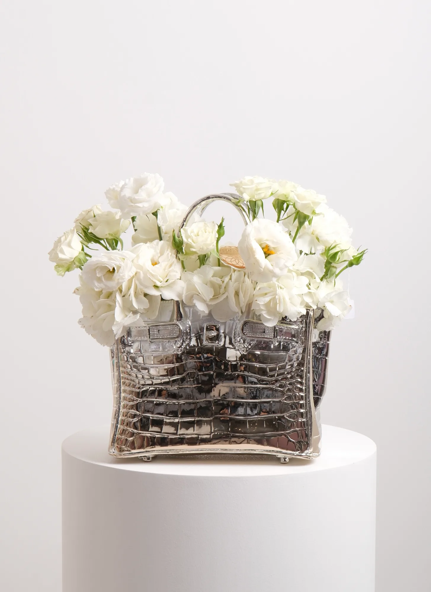 Silver Bag Arrangement
