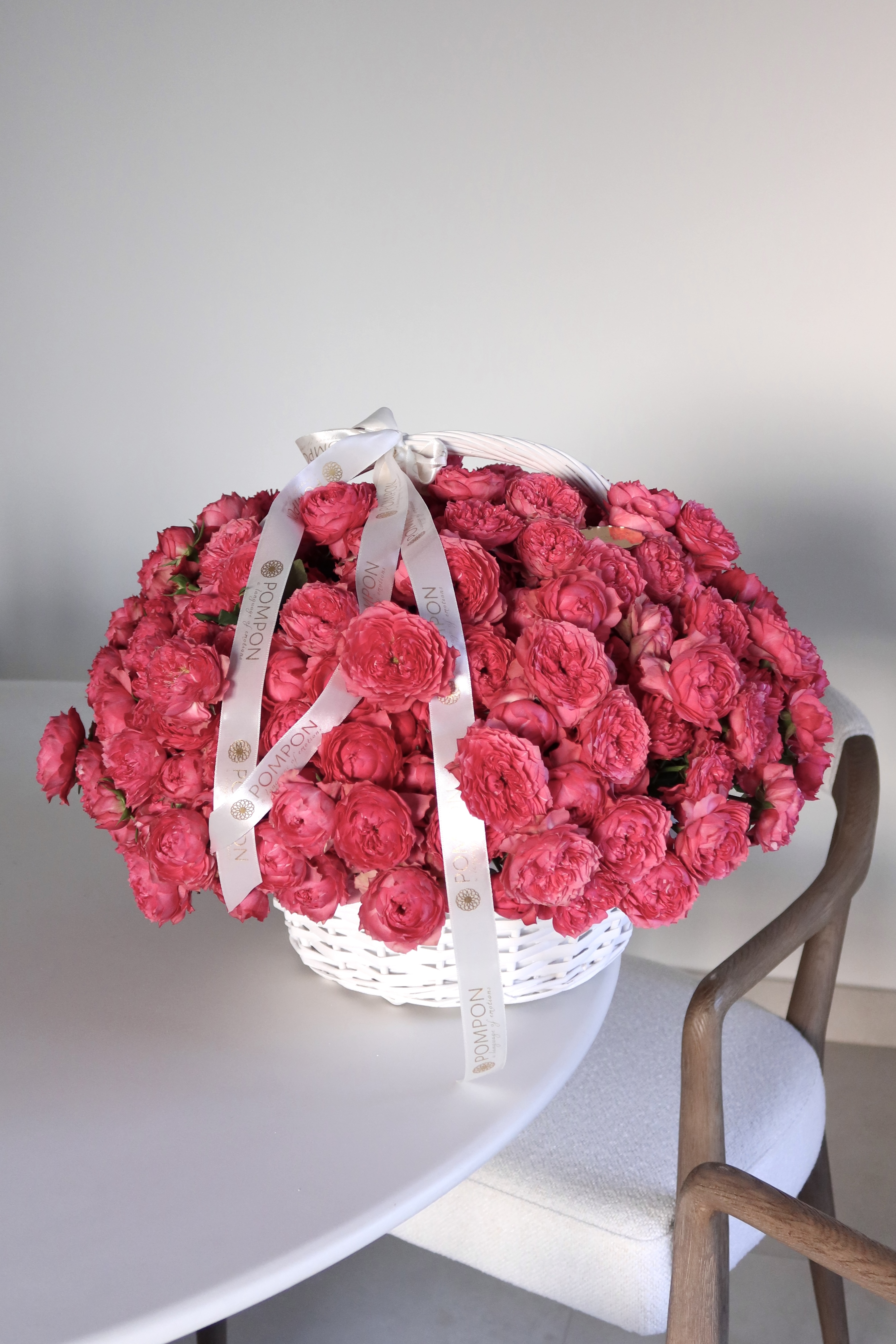 Fuchsia Bloom Basket