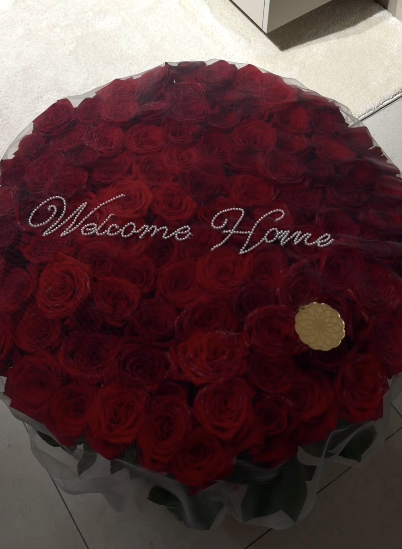 Handcrafted Veil “Welcome Home”